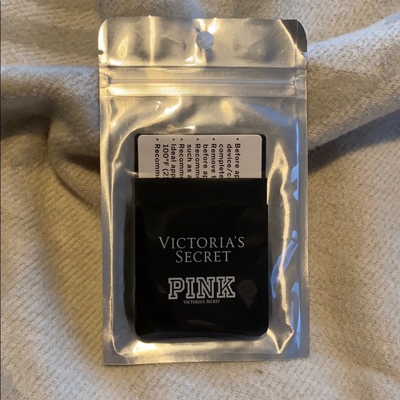 PINK Victoria's Secret Accessories - PINK Stick on Card Slot PINK Victoria's Secret Accessories - PINK Stick on Card Slot